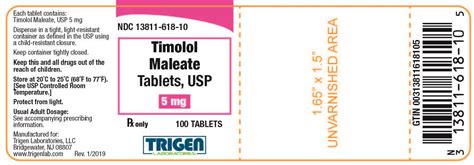 Timolol (oral route) .